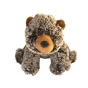 Wishpets Grizzly Bear Jeremy 12"Plush Toy Stuffed Animal Frosted Brown 2014 soft